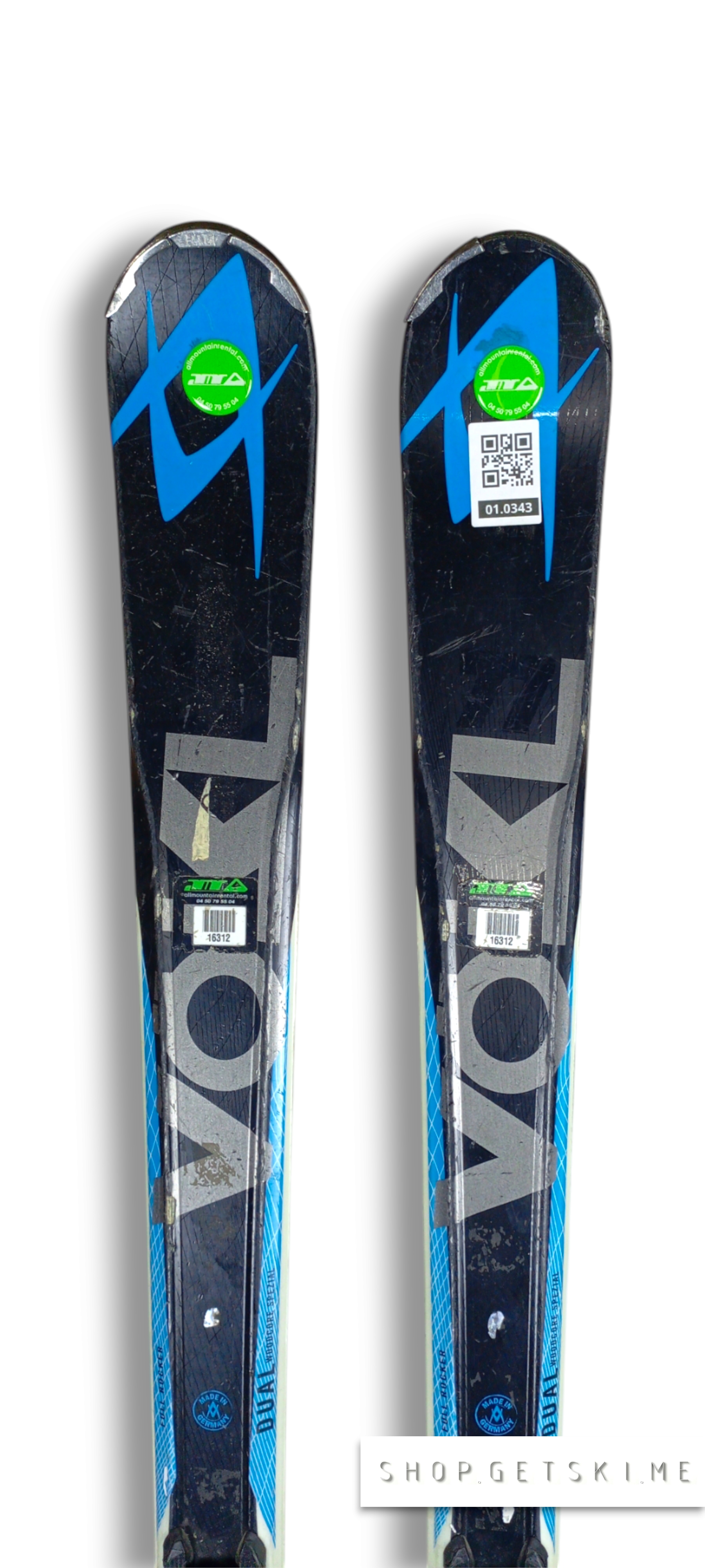 Лыжи Горные Volkl RTM 77, Рост 176