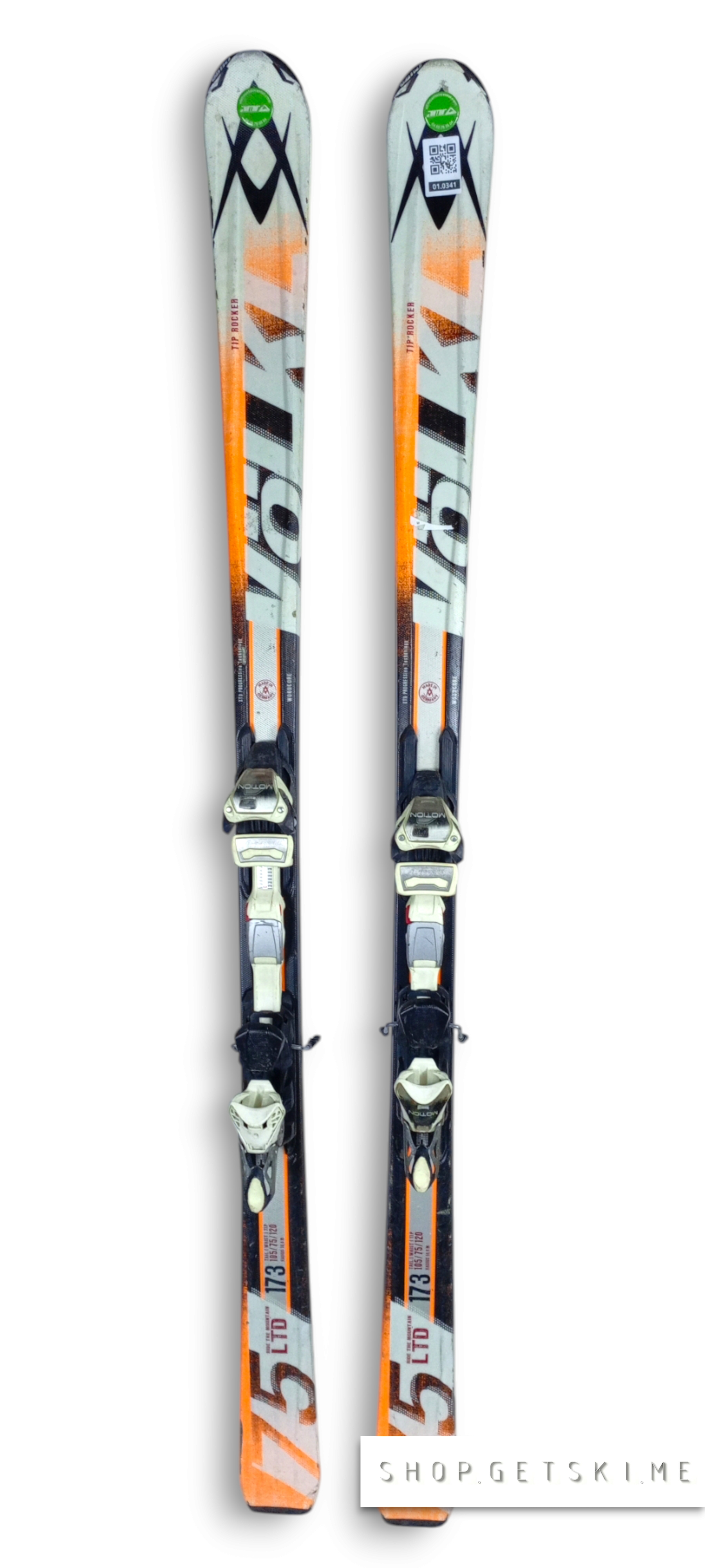 Лыжи Горные Volkl 75 LTD, Рост 173